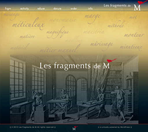 Les fragments de M HP Top